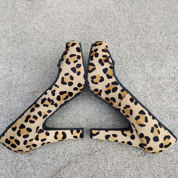 Y2K leopard print Pumps by Topshop sz 9 - Picture 5 of 9